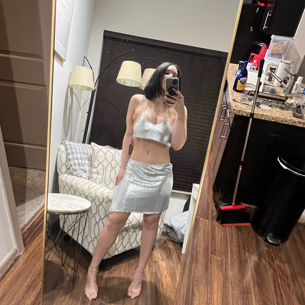 Two Piece Silver Set - image 1